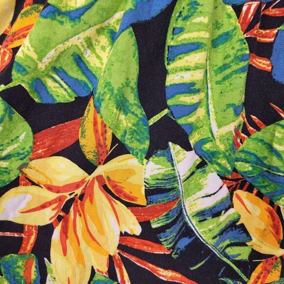 Rachel Roy X-Small Multi-Color Floral Mini Skirt Elastic Waist 2 Tier Peplum - Picture 10 of 12